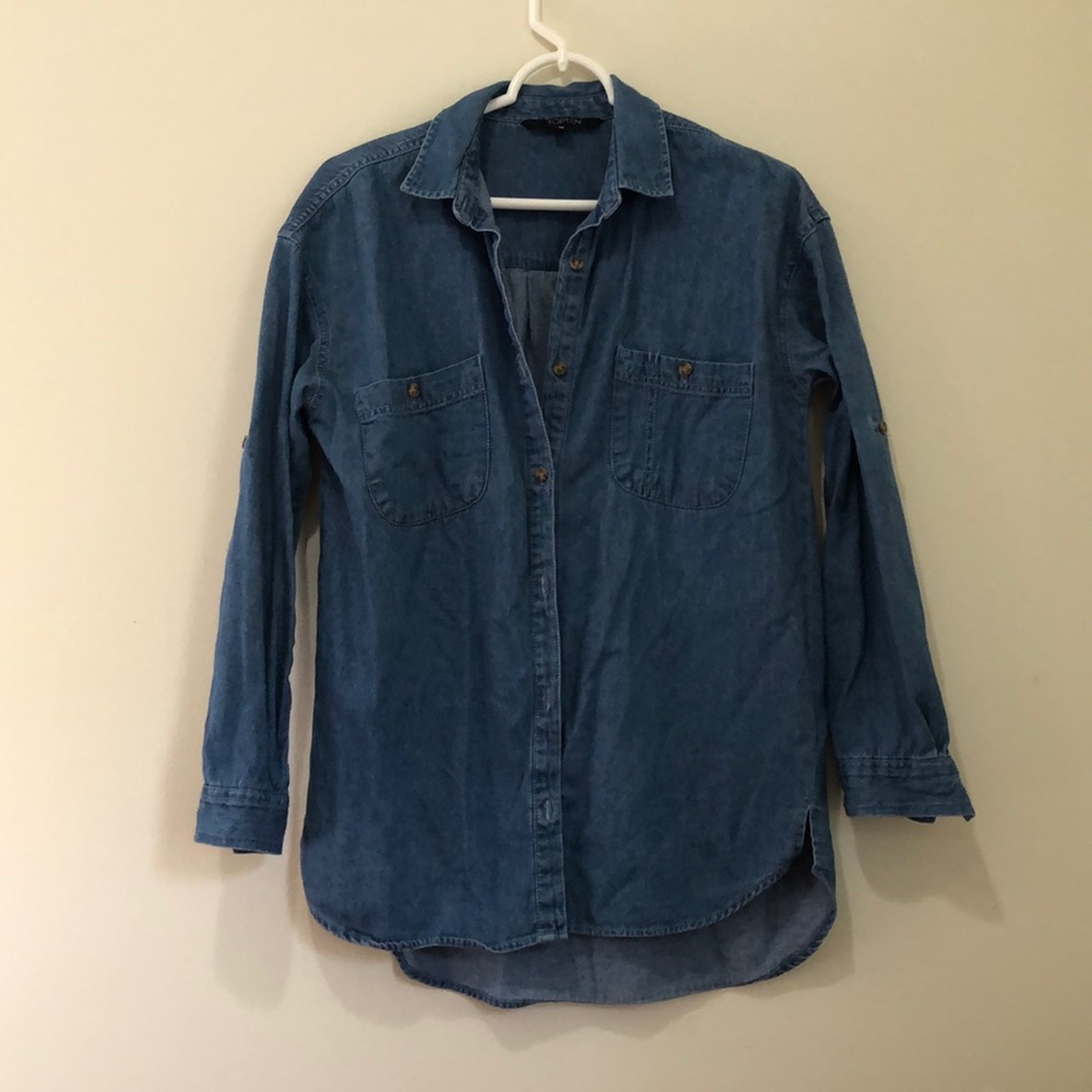 💙 Cotton Denim Shirt! 💙